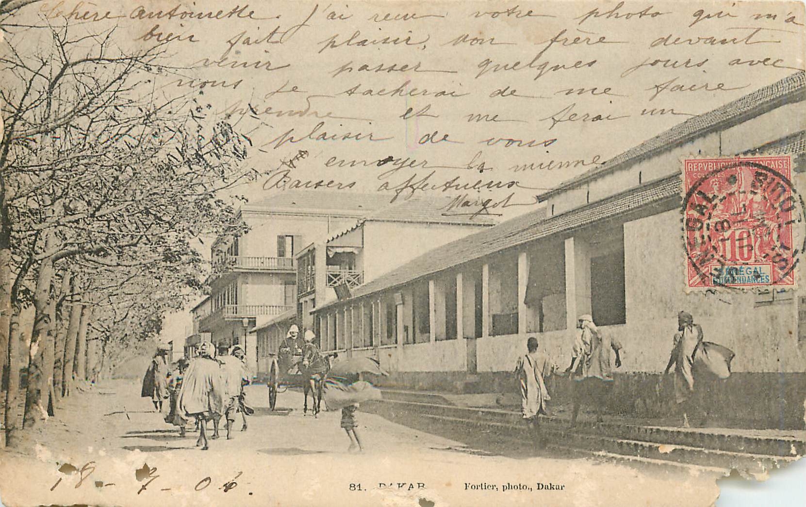 CPA Dakar 