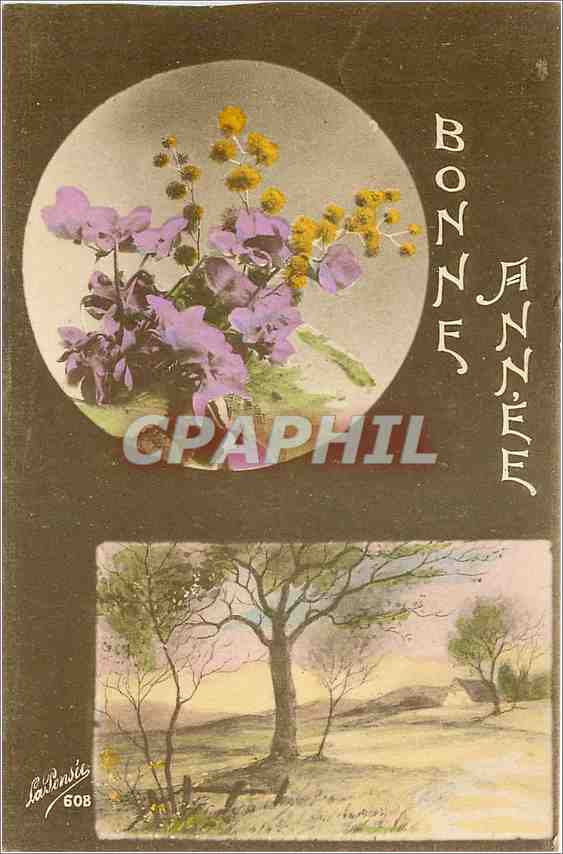 CPA Bonne Annee 