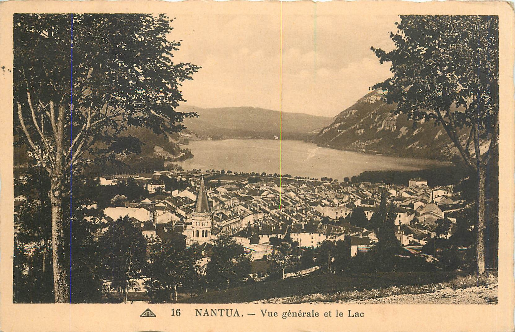 CPA Nantua Vue generale et le Lac 