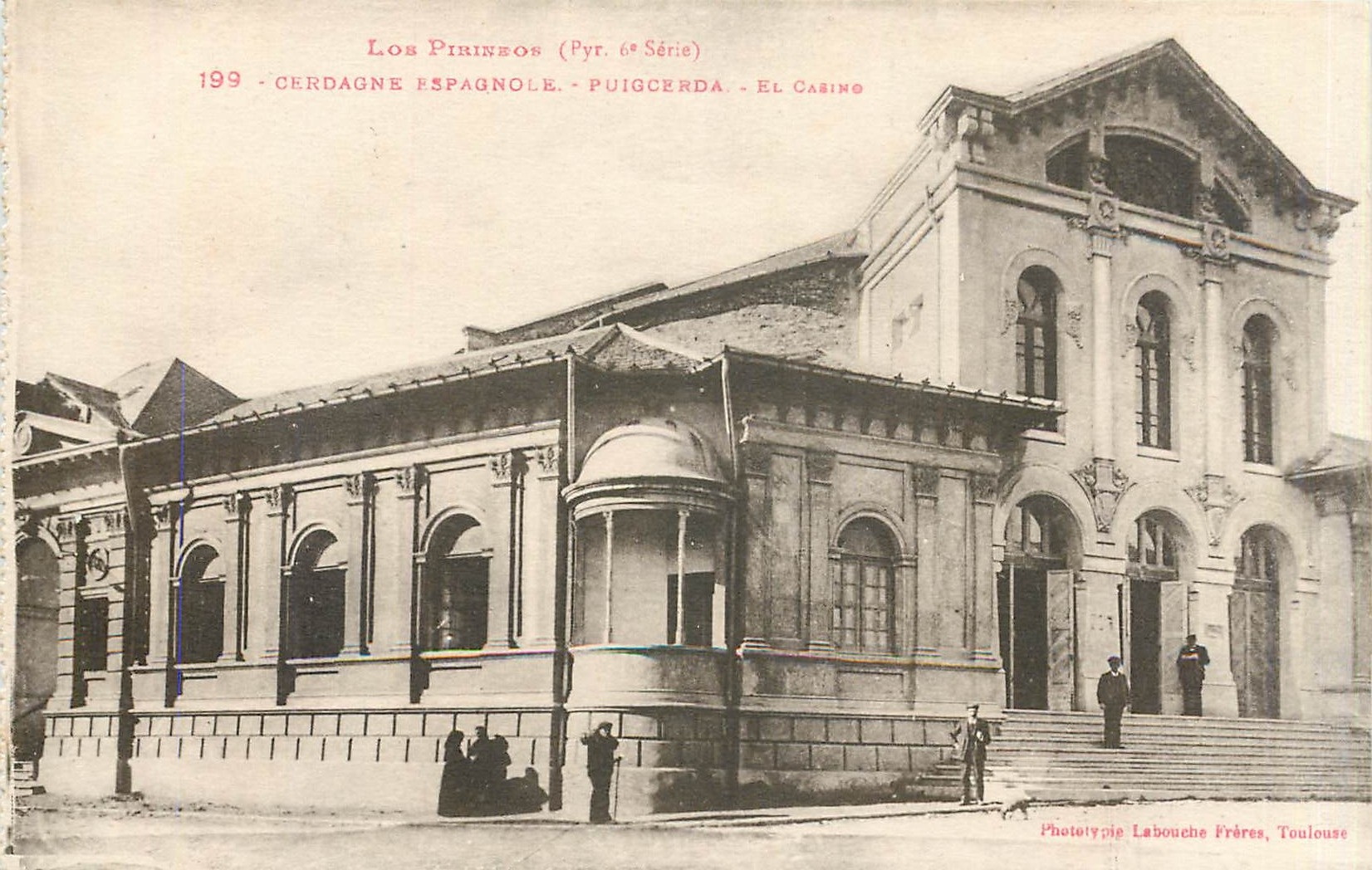 CPA Cerdagne Espagnole Puigcerda El Casino 