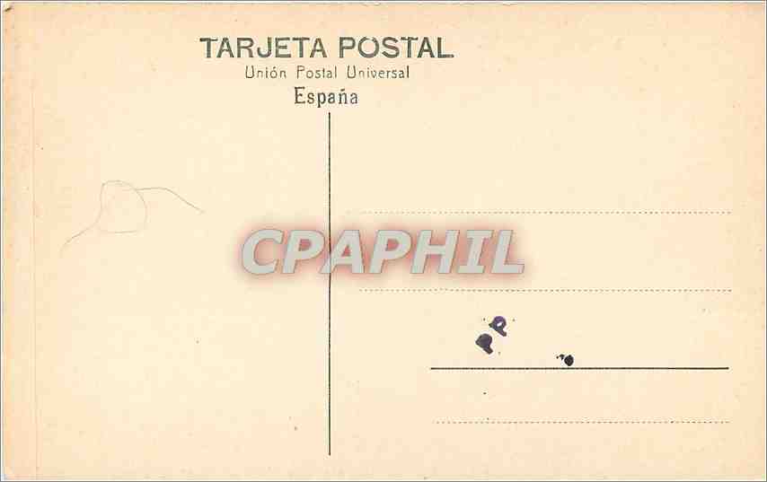 CPA Burgos Cartuja Sepulerodel Infante d'Alfonso  — Rückseite