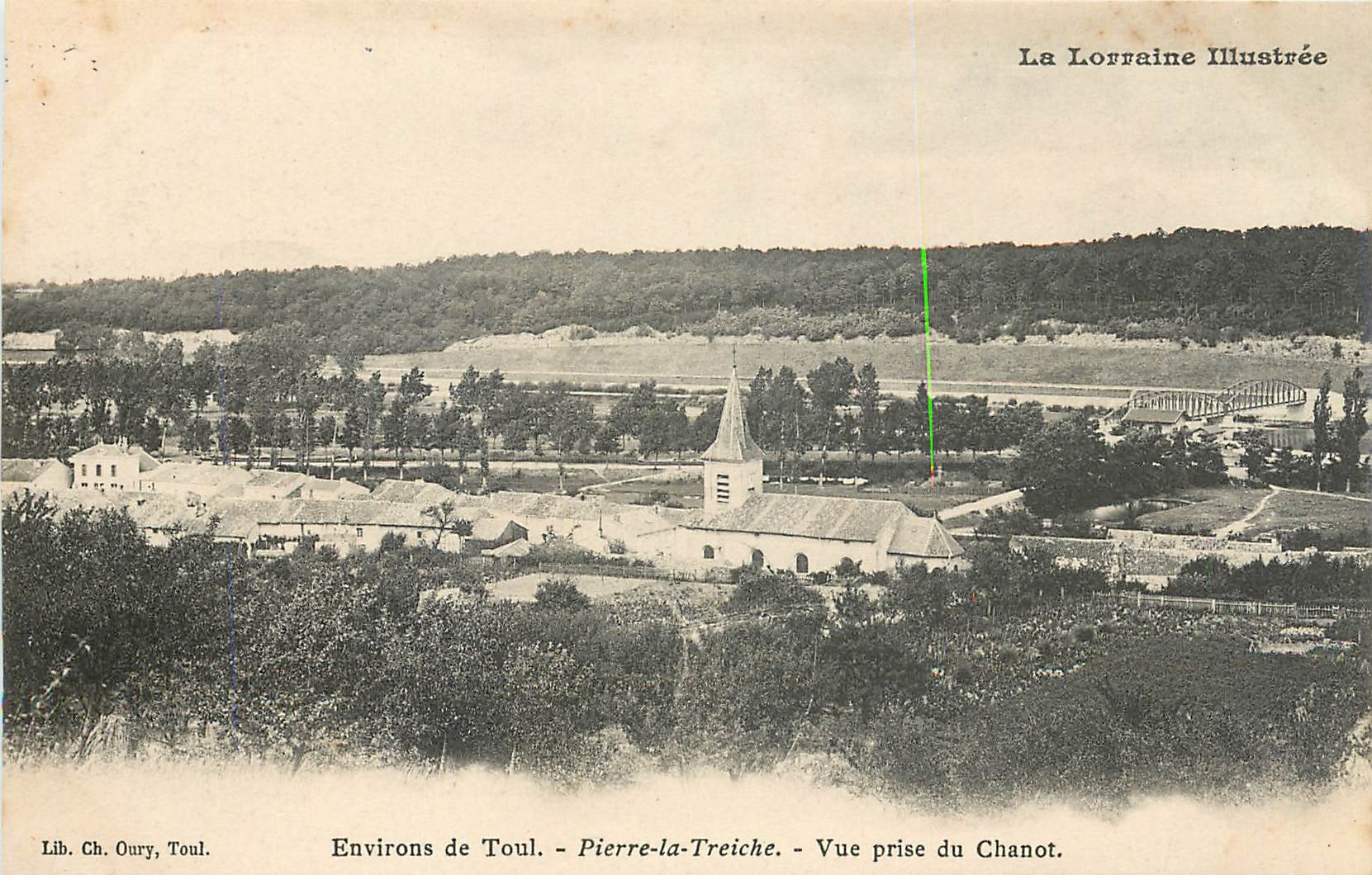 Pierre-la-Treiche — Vue prise du Chanot — La Lorraine Illustrée
