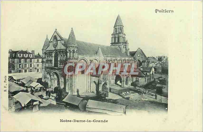CPA Poitiers Notre Dame la Grande 