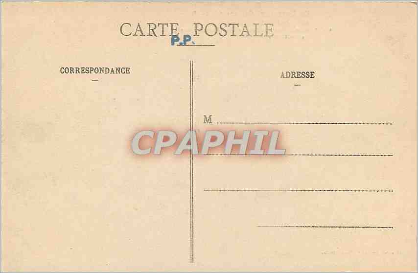 CPA En Lorraine Guerre 1914 15 Gerbeviller La Rue de Lorraine et l'Angle de la Rue des Ponts apres l — Rückseite