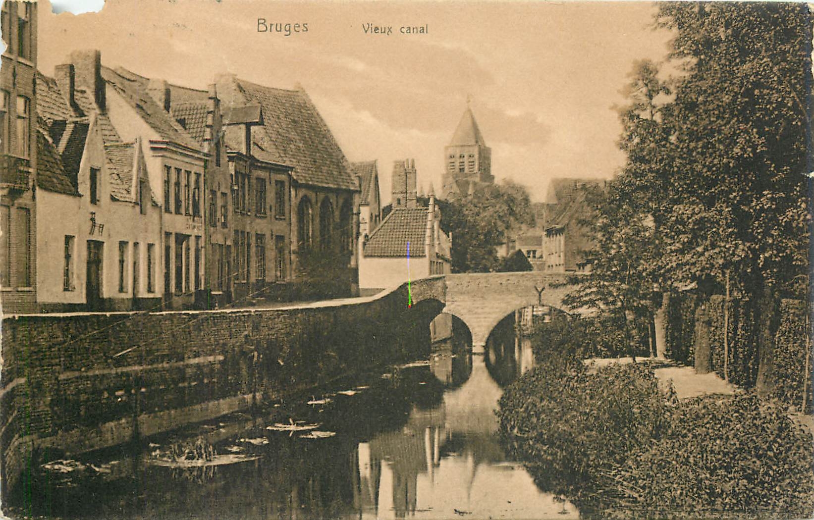 CPA Bruges Vieux Canal 