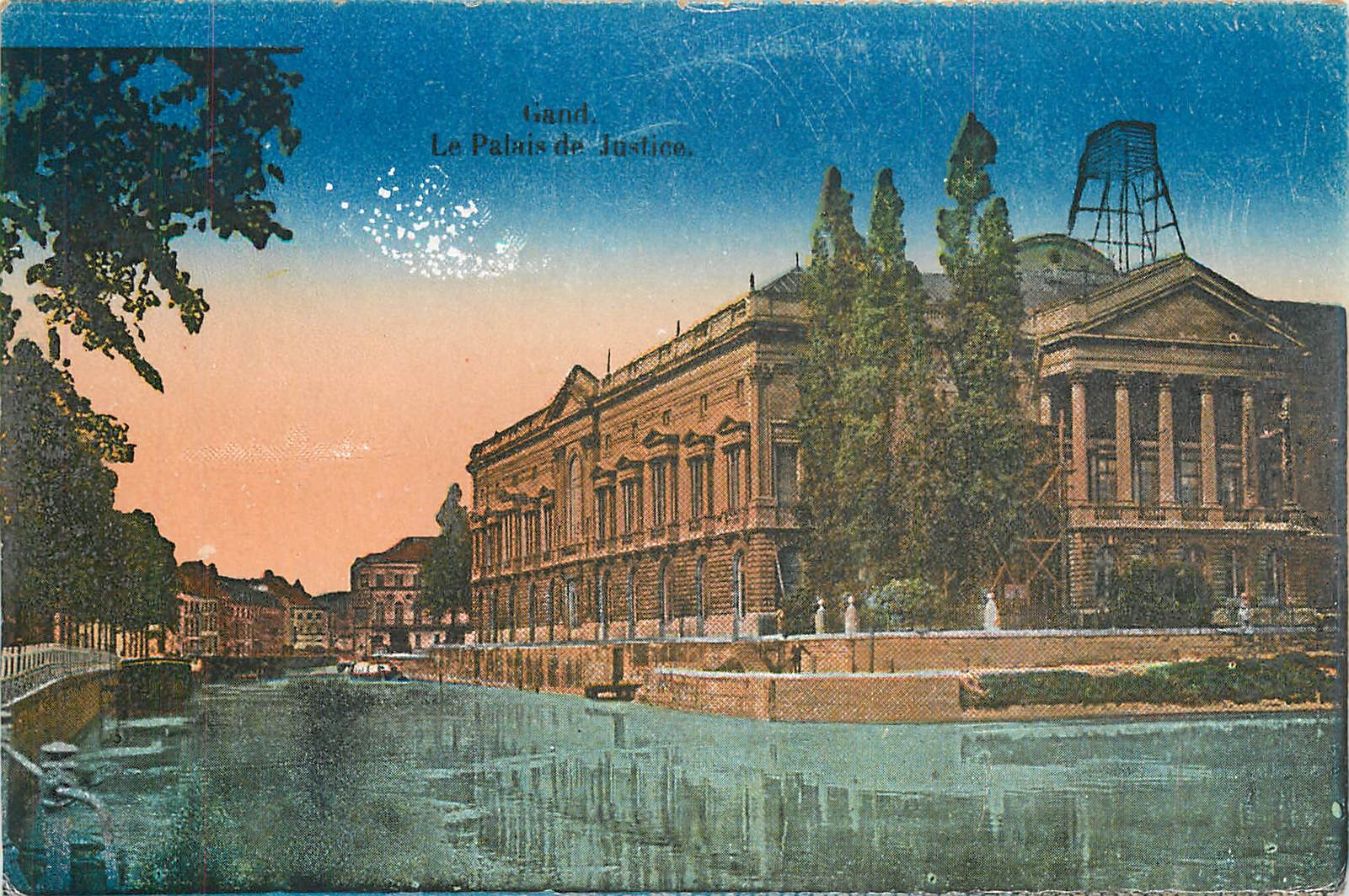 CPA Gand Le Palais de Justice 