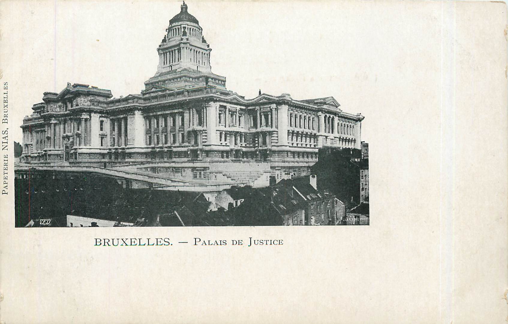 CPA Bruxelles Palais de Justice 