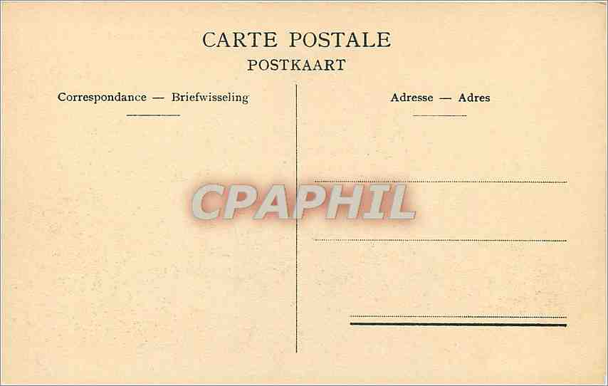 CPA Anvers Le Theatre Flamand  — Back
