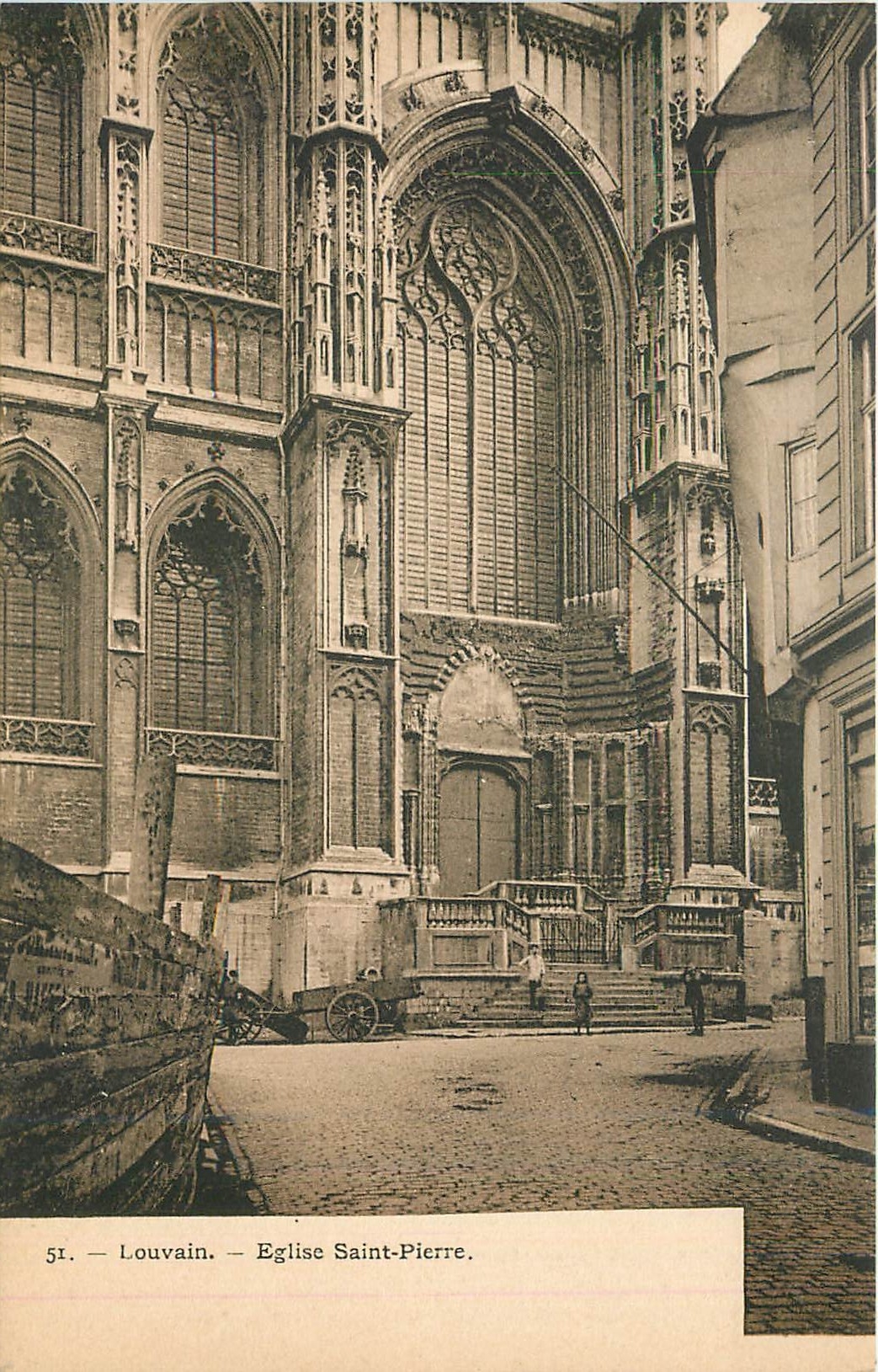 CPA Louvain Eglise Saint Pierre 