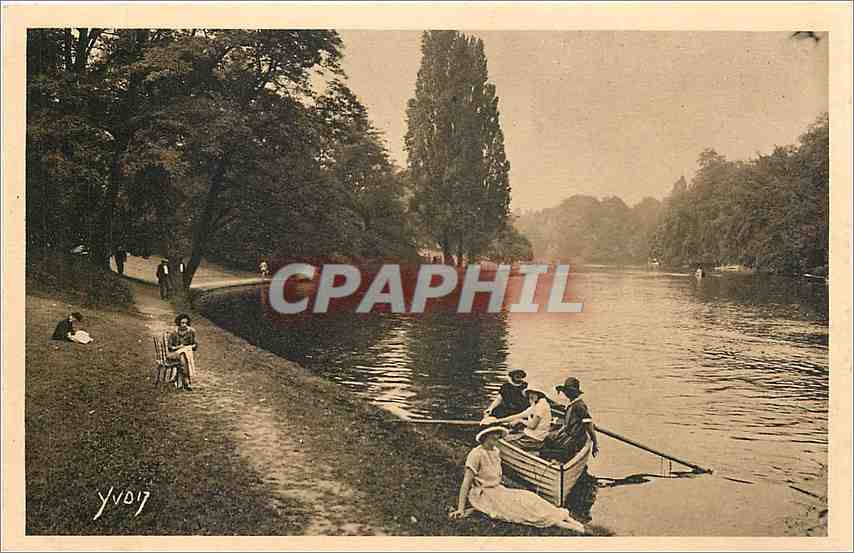 CPA Paris Le Lac du Bois de Boulogne 