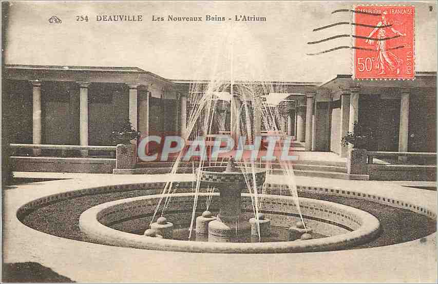 CPA Deauville Les Nouveaux Bains L'Atrium 