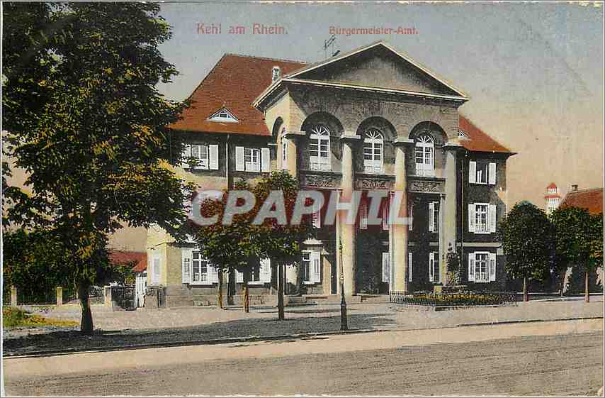CPA Kehl am Rhein Burgermeister Amt 