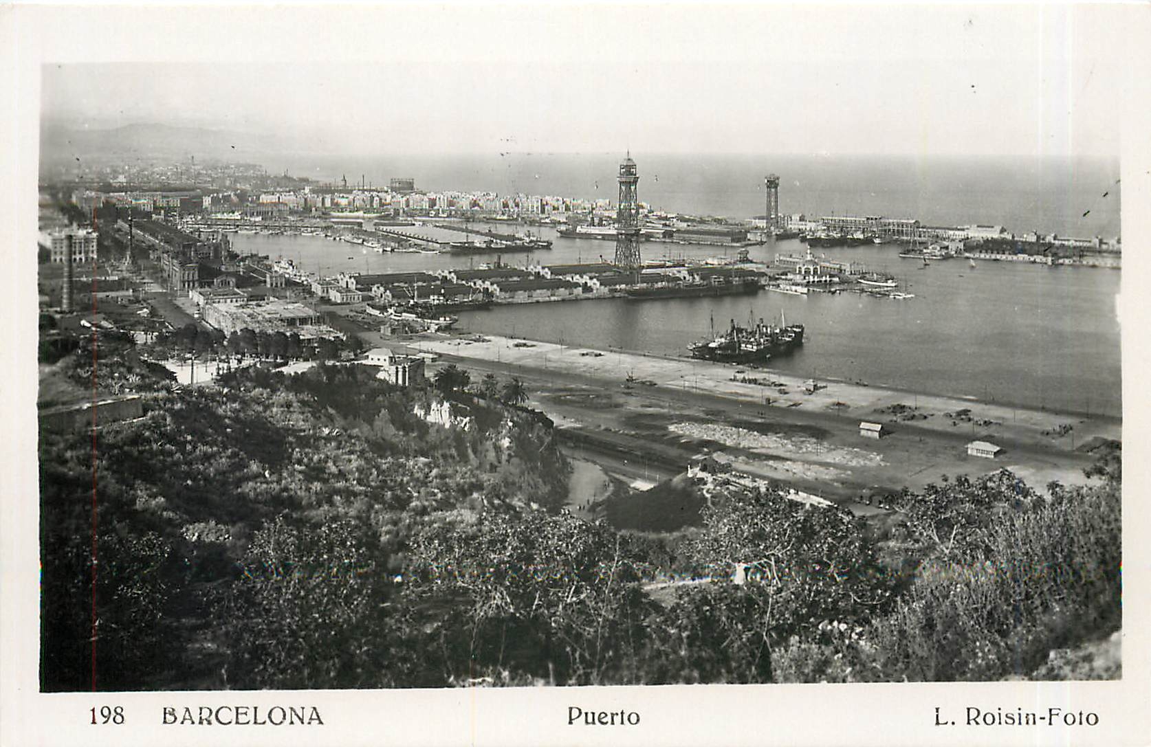 CPA Barcelona Puerto L Roisin Foto 