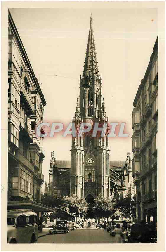 CPA San Sebastian La Bon Pasteur Cathedrale 