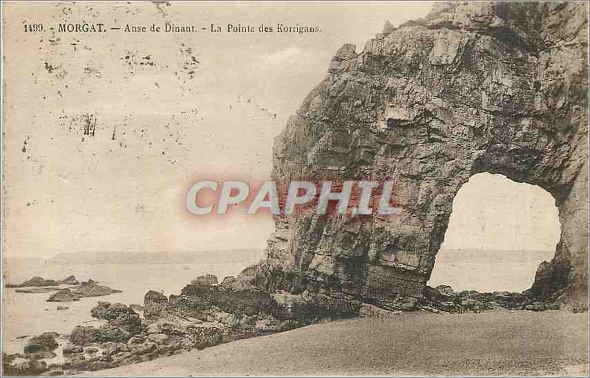 CPA Morgat Anse de Dinant La Pointe des Korrigans 