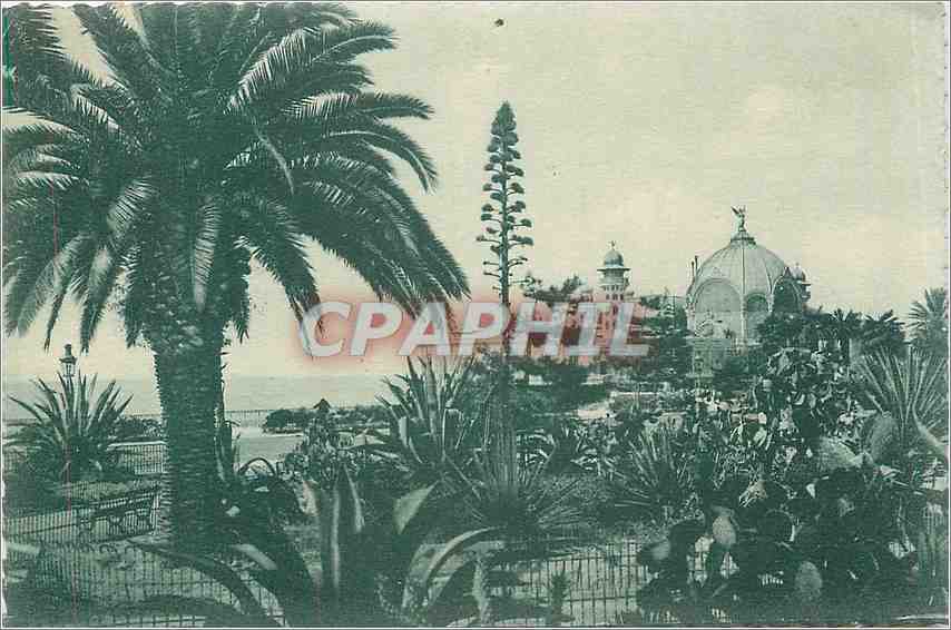 CPA Nice Jardin Albert Ier et le Palais de la Jetee 