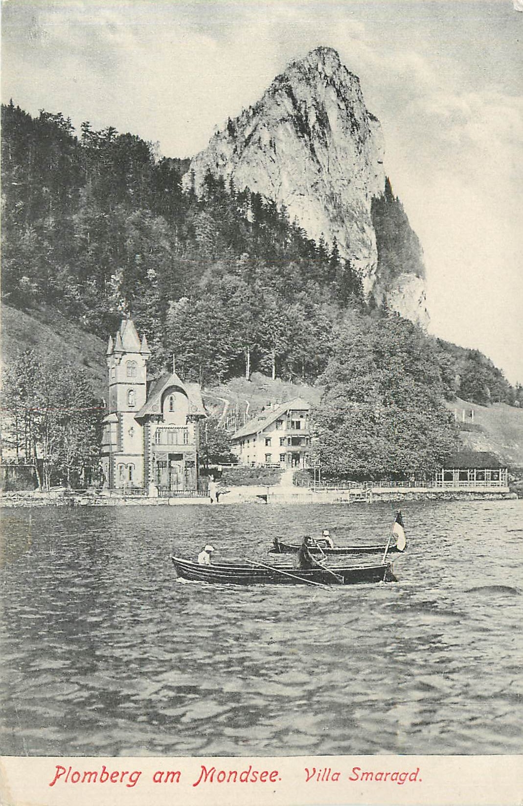 CPA Plomberg am Mondsee Villa Smaragd 