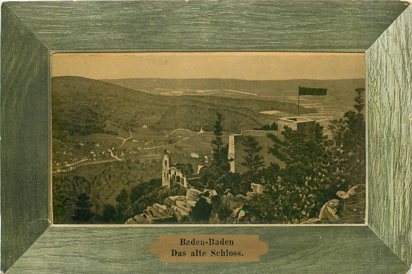 CPA Baden Baden Das alte Schloss 