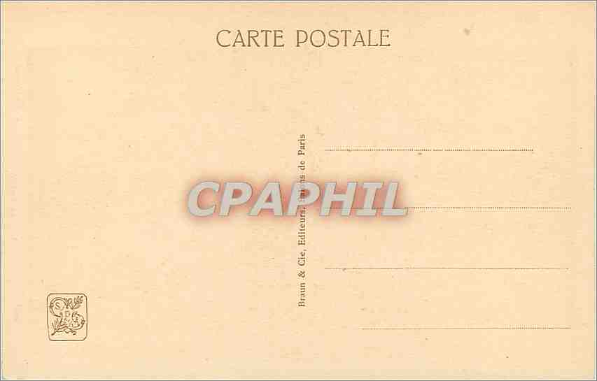 CPA Le Reveil F Charderon  — Rückseite