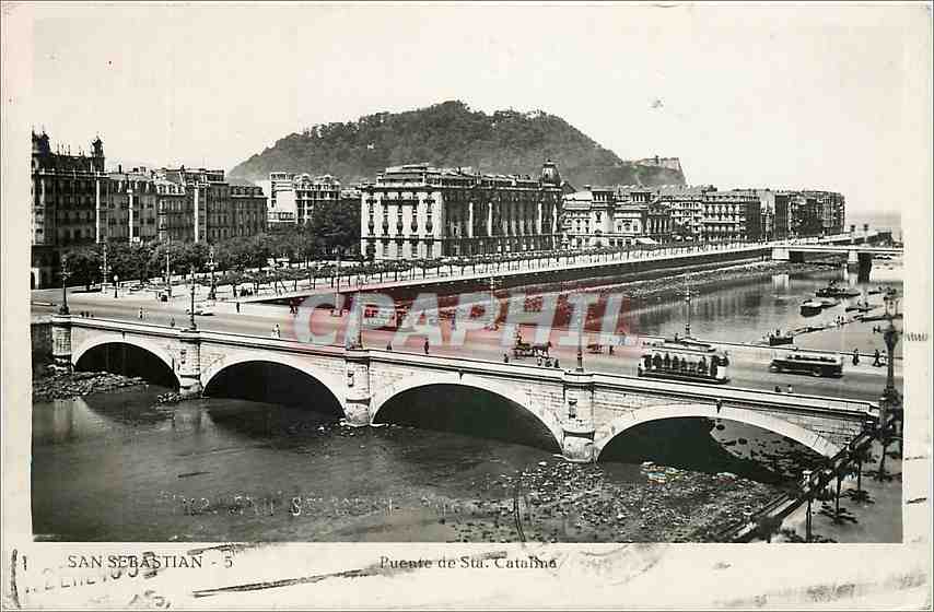 CPA San Sebastian Puente de Sta Catalina 