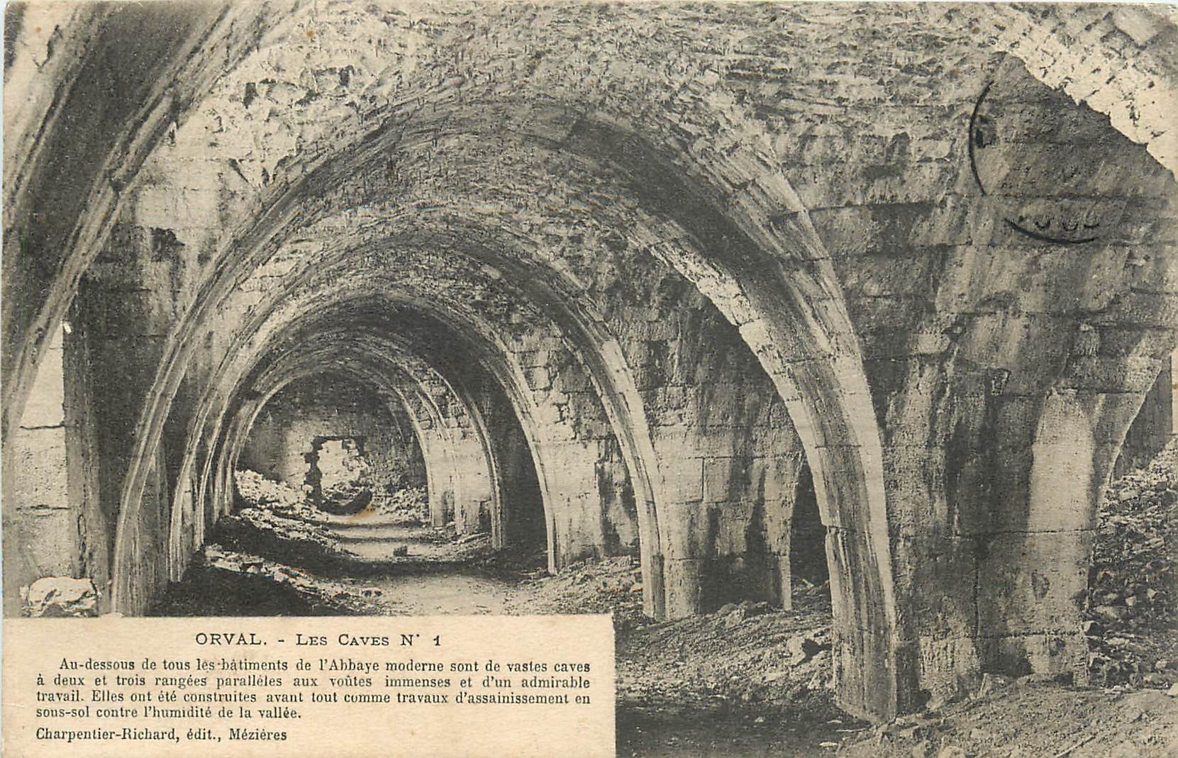 CPA Orval Les Caves 
