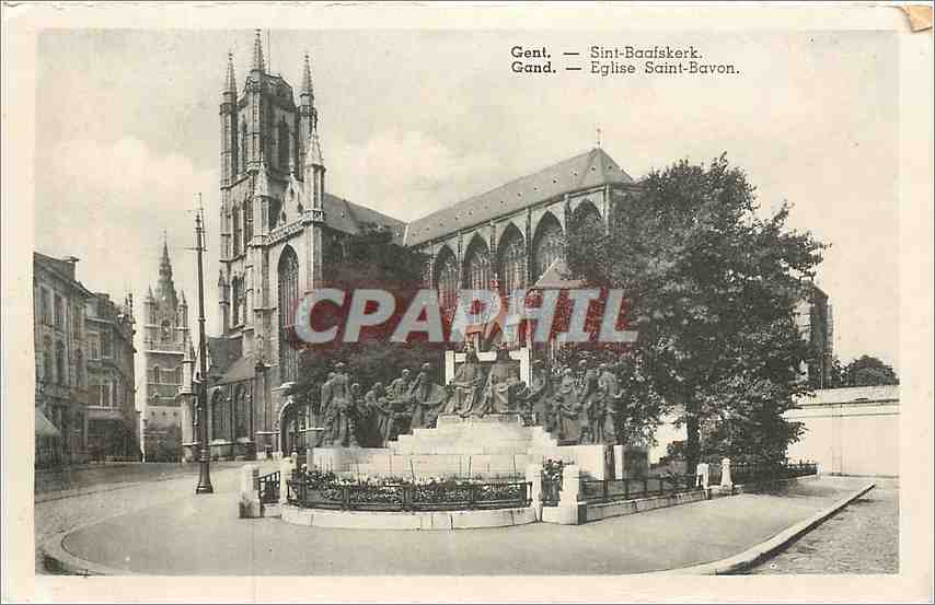 CPA Gand - Eglise St-Bavon