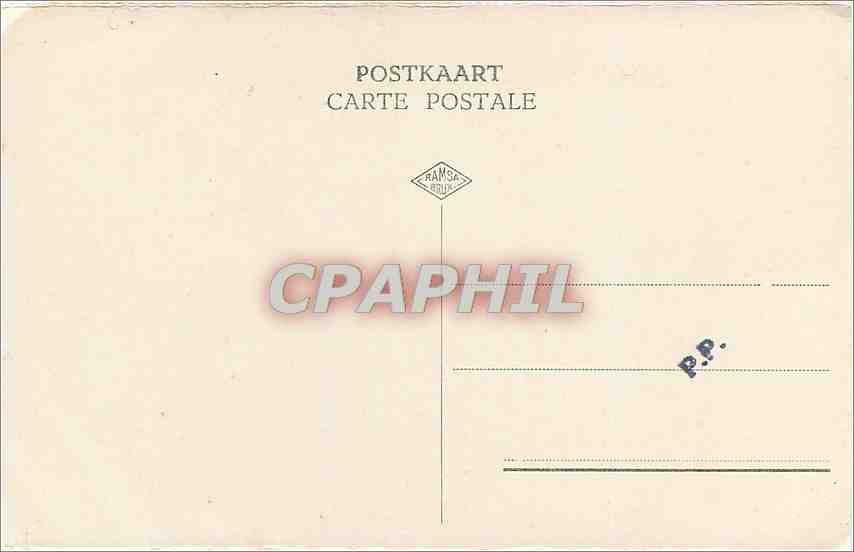 CPA Gand - Eglise St-Bavon — Rückseite