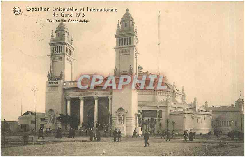 CPA Gand - Exposition Universelle et Internationale  Pavillon du Congo Belge