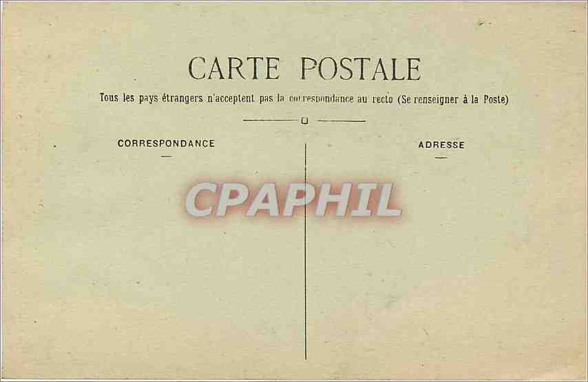 CPA Chevreuse - Les Escaliers de la Madeleine — Back