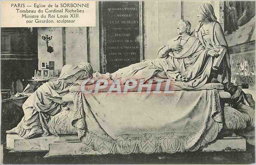 CPA Paris - Eglise de la Sorbonne Tombeau du Cardinal Richelieu