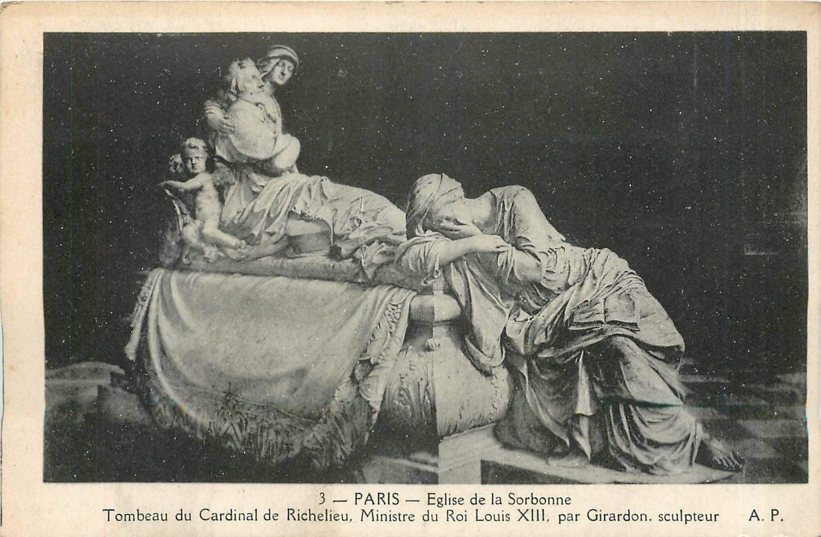 CPA Paris -  Eglise de la Sorbonne   Tombeau du Cardinal Richelieu