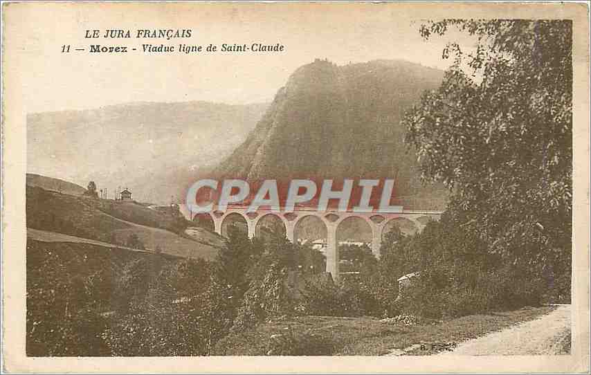 CPA Morez - Viaduc ligne de Saint-Claude