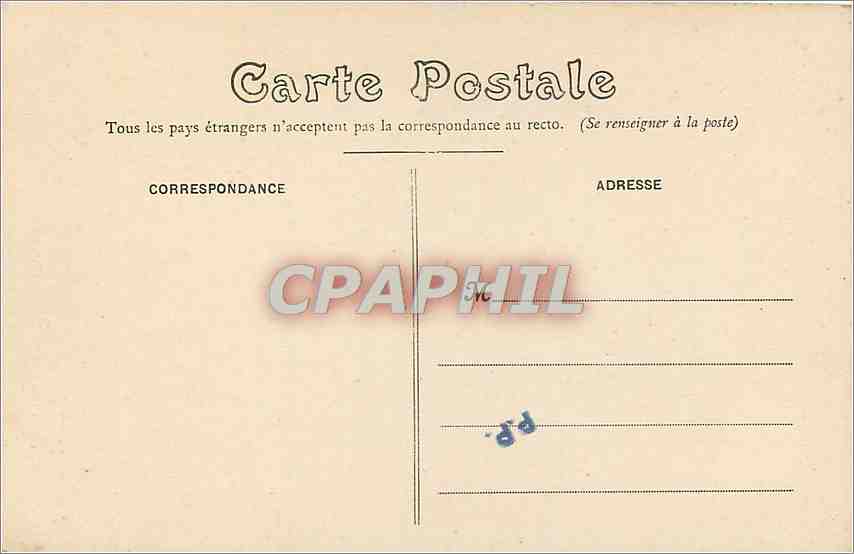 CPA Auch - Fragments des Stalles du Chœur de la Cathedrale  — Rückseite