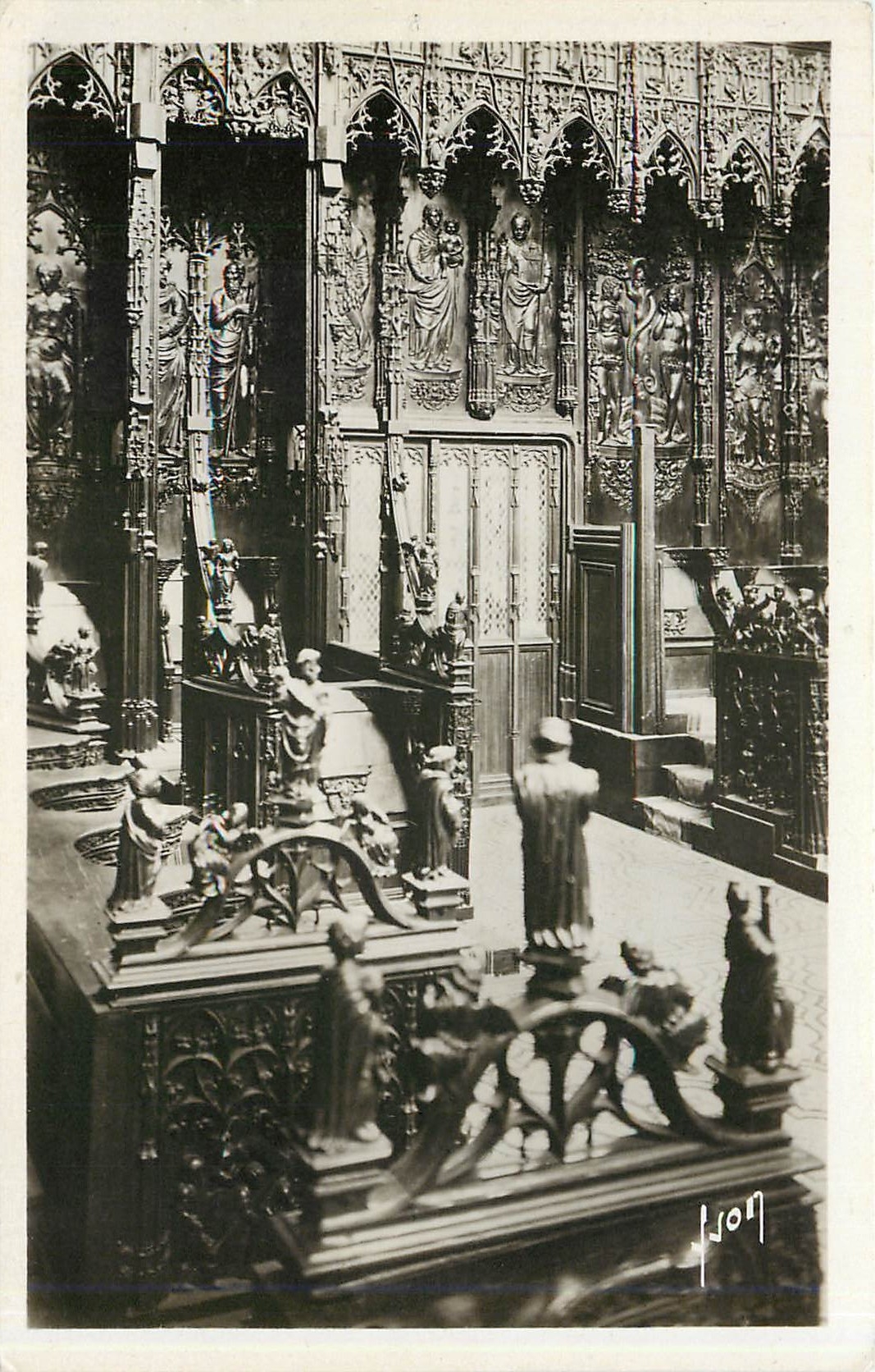 CPA Auch - Les Stalles du Chœur de la Cathedrale
