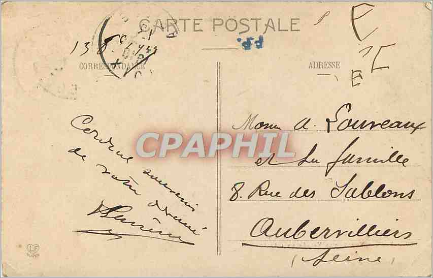 CPA Foix - Vue sur la Vallee de l'Ariege en amont — Rückseite