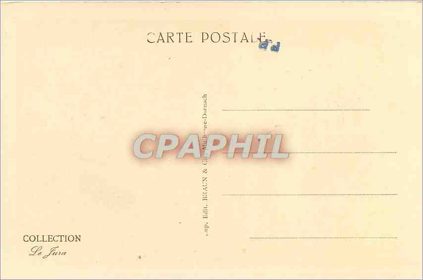 CPA Val de Cuisance - Le Cuisancin  Source la Cuse formant avec une autre source  l'Anse  le Cuisanc — Rückseite