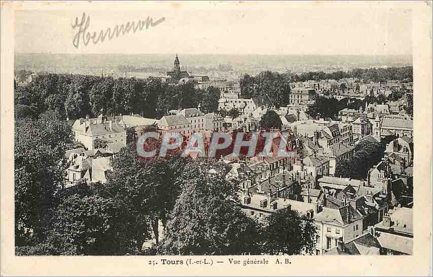 CPA Tours - Vue generale