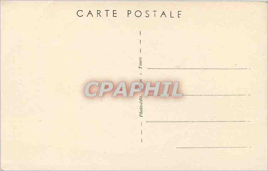 CPA Grottes de Savonnieres - Le Calvaire et les Sources — Rückseite