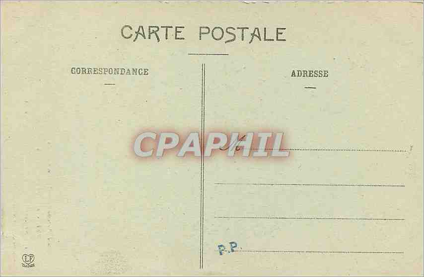 CPA Aulus-les-Bains - Cascade de Castelmenier  les Pyrenees-Ariegeoises — Rückseite