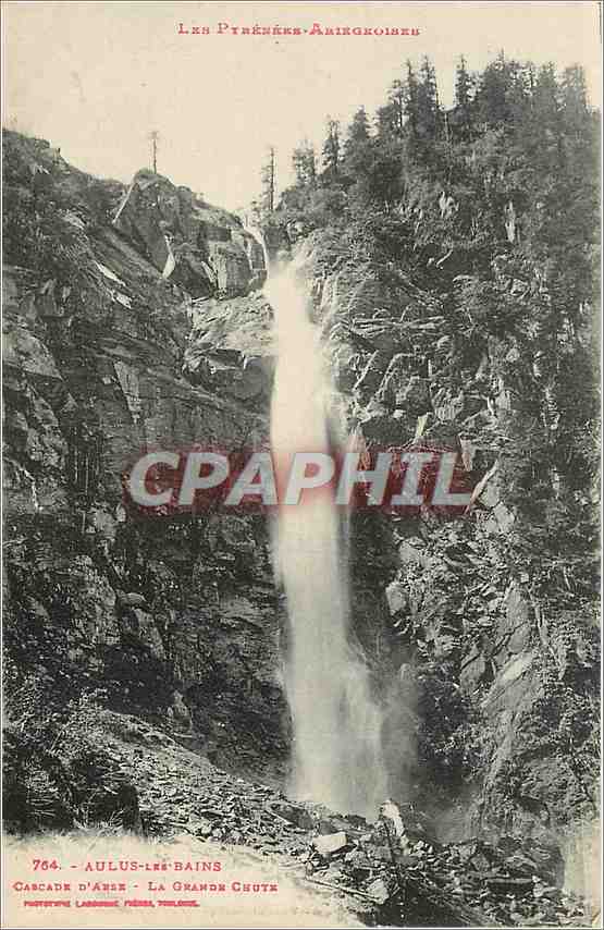 CPA Aulus-les-Bains - Cascade d'Anse - La Grande Chute