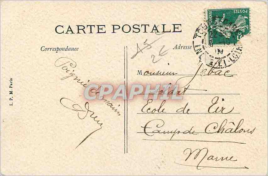 CPA Tours Le Pont de Pierre — Rückseite