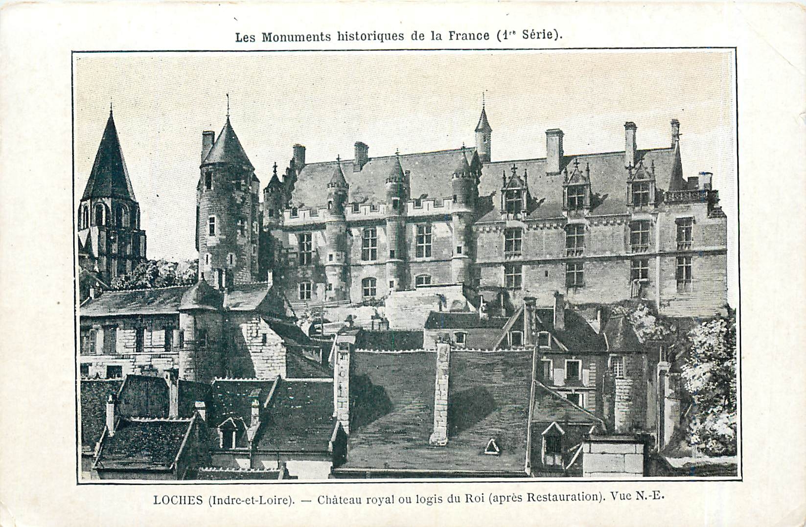 CPA Loches - Château royal ou Logis du Roi