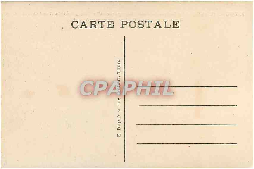 CPA Tours - La Loire  le Pont Bonaparte et la vue generale Nord-Ouest — Rückseite