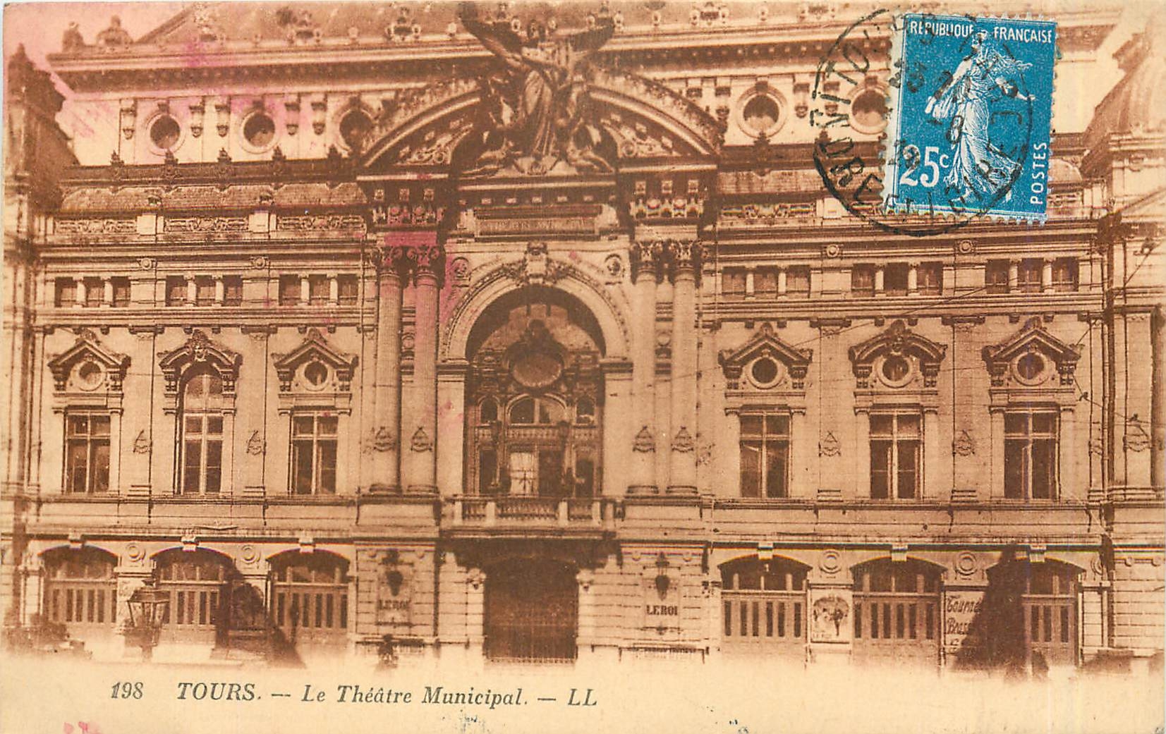 CPA Tours - Le Theatre Municipal