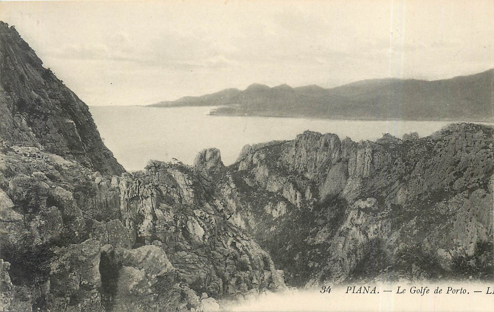 CPA Piana - Le Golfe de Porto 