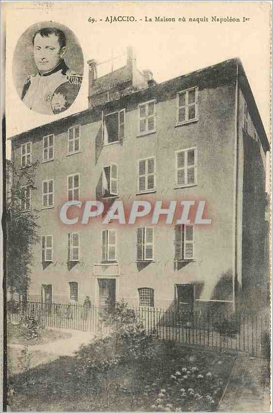 CPA Ajaccio - Maison ou naquit  Napoleon 1er