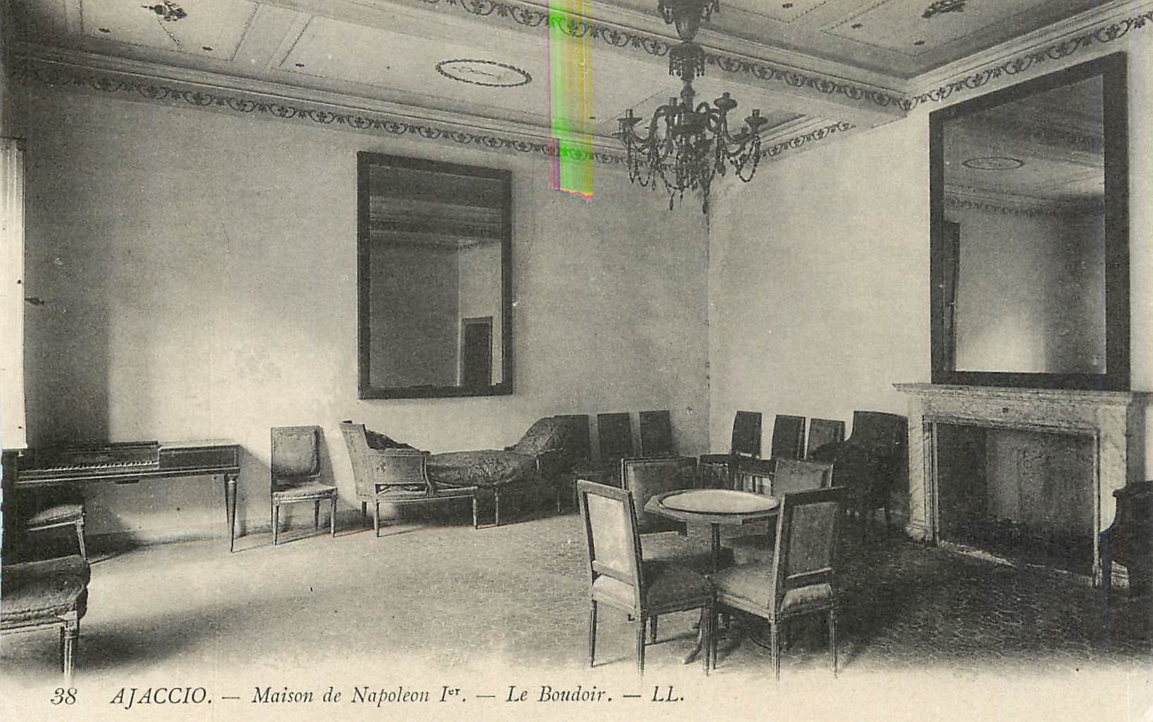 CPA Ajaccio - Maison de Napoleon 1er - Le Boudoir