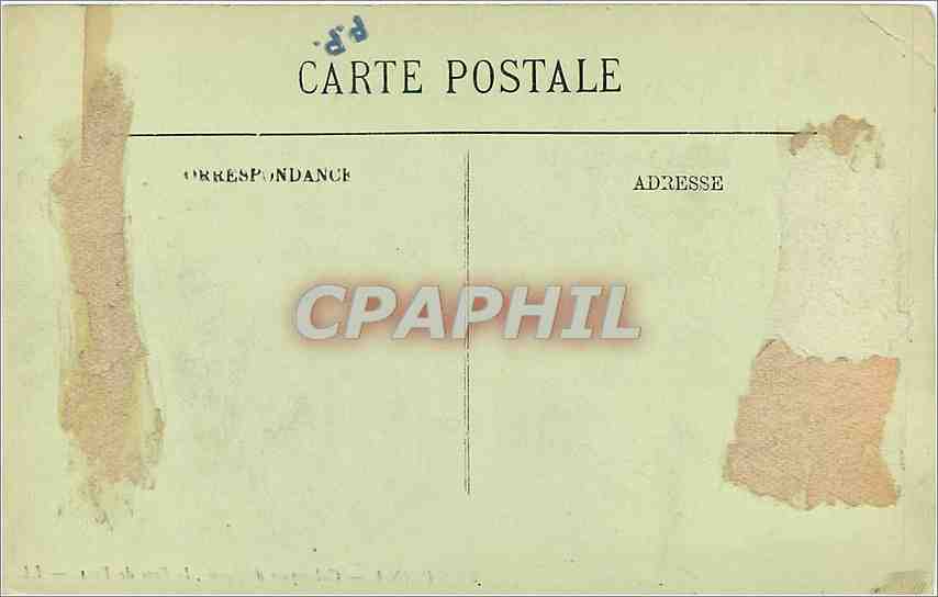 CPA Piana - Calanques de Piana  le Bois de Pins — Rückseite