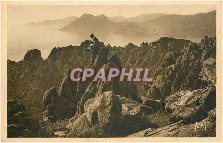 CPA Piana - Vue generale des Calanche et Golfe de Porto