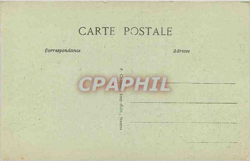 CPA Batz - Les Arceaux Ruines de la Chapelle N. D. du Murier — Back